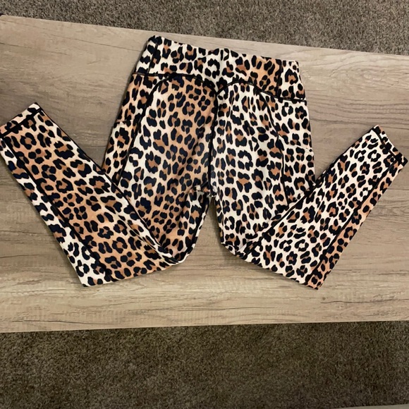 High waisted leopard print yoga pants - Picture 7 of 7